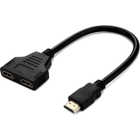 HDMI-Splitter – 2 Bildschirme an einem Gerät – HDMI-Anschluss-Splitter (1/3)