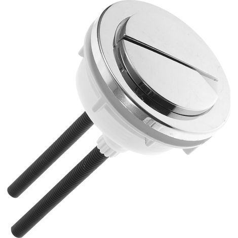 2 pièces Bouton Poussoir de Chasse Wc Abs (1/5)