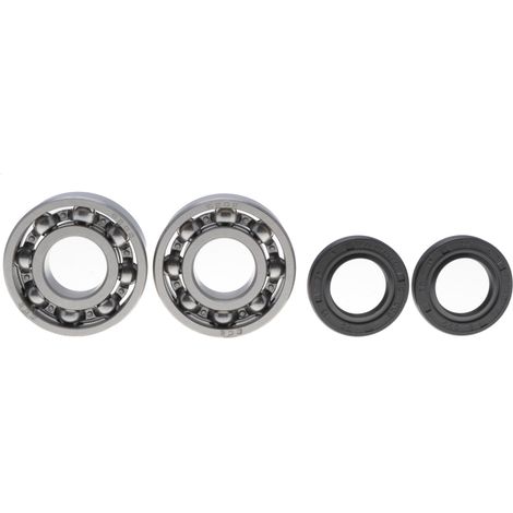Jardiaffaires – Kit joints et roulements de vilebrequin pour tronçonneuse Stihl 021 023 025 MS210 MS230 MS250 – Bagues étanches – Remplace 9638-003-1581 9503-003-0340