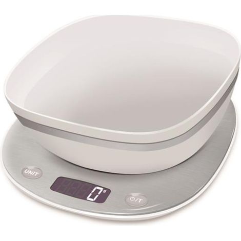 Bilancia da Cucina Terraillon Macaron Glacée Bianco/Inox