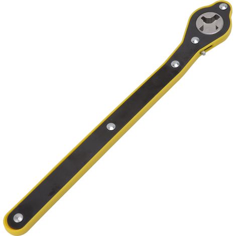 Clé à cliquet ergonomique à manche long de 34 cm pour le démontage et la réparation des pneus et des roues. (1/5)