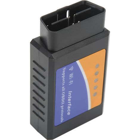 OBD2 ELM327 Scanner, WLAN-USB-Diagnosegerät mit Codierschnittstelle, Motorkontrollleuchten-Lesegerät, OBDII-kompatible Fahrzeuge (1/5)