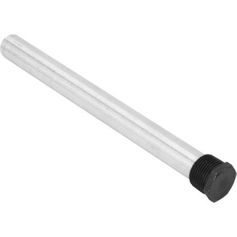 21X320mm Tige Magnésium Anode Fond Plat Noir pour Chauffe-eau Filetage NPT3/4 (1/3)