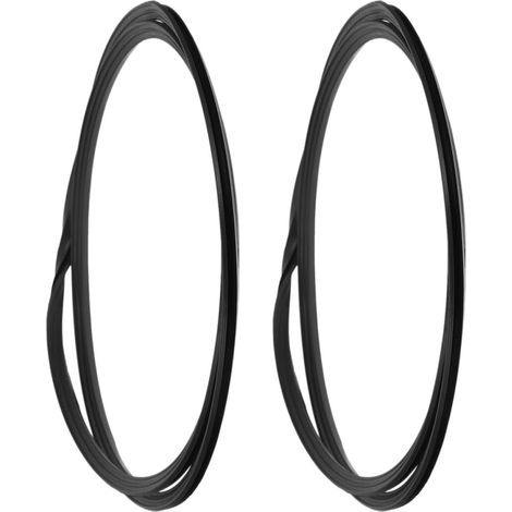 Anneaux en Caoutchouc Antidérapants pour Fauteuil de Coiffure 52 Cm, Joints D’étanchéité Robustes, Protection Base Chaise Salon, Lot de 2 Pièces, Usage Professionnel Salon (1/5)