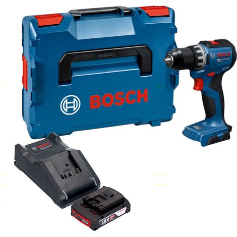 Trapano avvitatore a batteria Bosch GSR 18V-52 Professional 18 V 70 Nm Brushless + 1 batteria da 2,0 Ah + caricabatterie + L-Boxx (1/5)