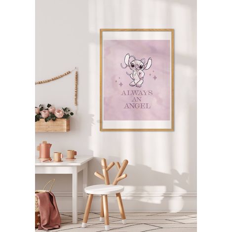Poster d'art Disney Stitch Always an Angel 40 x 50 cm (1/2)