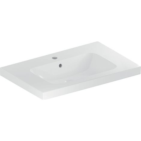 Geberit iCon Light lavabo, 90 cm x 48 cm, avec trou pour (1/3)