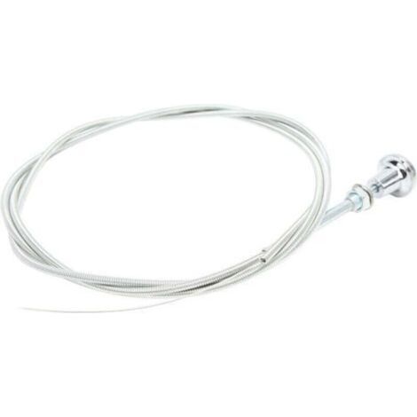 1,8 m Universal-Chokezug für Vergaser, Choke-Steuerkabel für Mopar 4-, 6- und 8-Zylinder-Motoren, Kraftstoffsystem, Vergaserzubehör. (1/4)