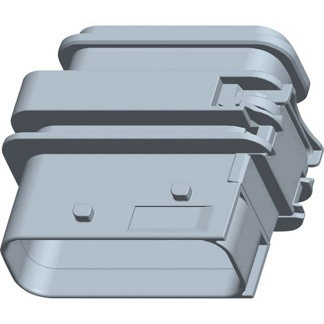 TE Connectivity Buchsengehäuse-Platine HDSCS, MCP Polzahl Gesamt 4 1-1564534-1 1 St.