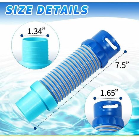 Lot de 4 sacs d'aspirateur de rechange compatibles avec sacs à poussière en mousse - Filtre de protection du moteur - Accessoires pour aspirateur (1/4)