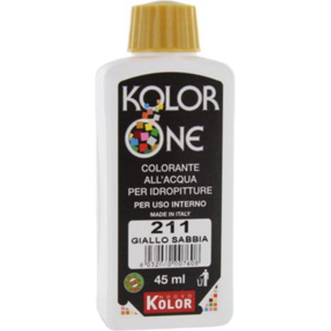 COLORANTE KOLOR ONE 45 ML GIALLO SABBIA 211 Q.TA 12