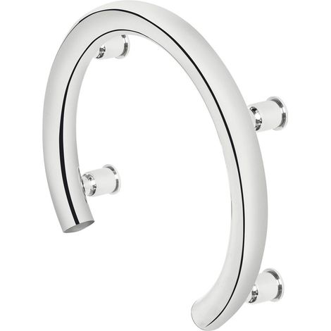 Deante Supporto a muro in acciaio moderno 28,3x33,1 cm