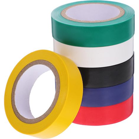 YARNOW Bande Aislante pour Câbles Électriques 6 Rouleaux de PVC (1/5)