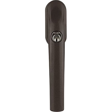 Maniglia per finestra FG300 B AL0125 alu.marrone con serratura ABUS (1/4)