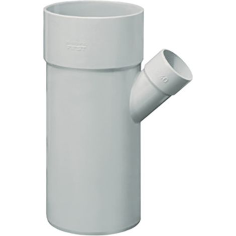 Culotte PVC réduite 45° Mâle Femelle Ø100 x 63 - First Plast (1/8)