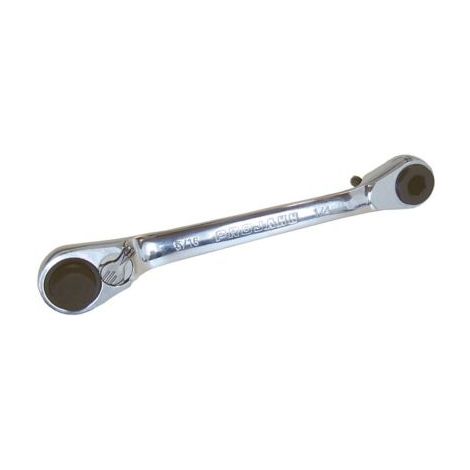 Projahn GearTech 1/4 + 5/16 Bit-Doppelring Schlüssel (1/2)