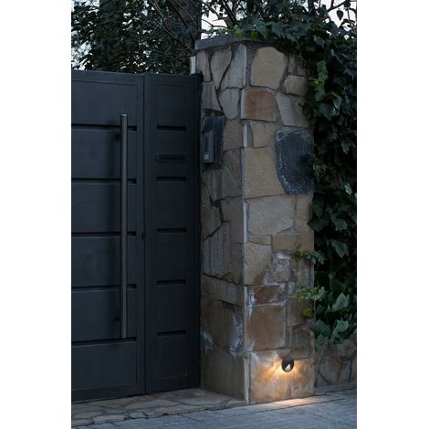 UVE - Lampe encastrable au mur gris foncé de FARO 70397