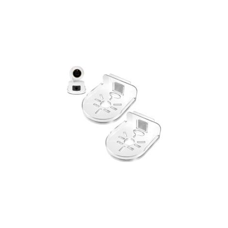 2 Pièces Support Mural Compatible avec TP-Link Tapo Caméra Surveillance, Plastique Universels Accessoires Supports pour Caméra Dôme (1/5)