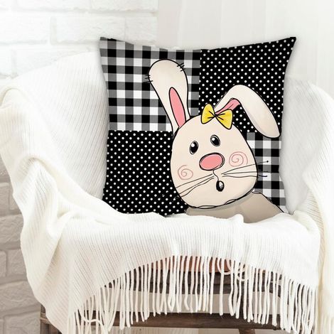 Housse de coussin sans coussin 45x45 résistant au lavage pour commémoratif de remise de diplôme (1/5)