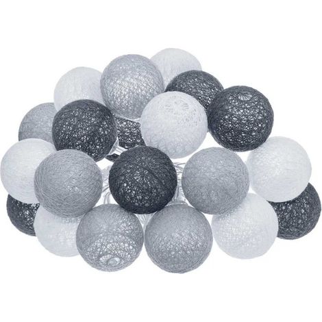 Guirlande Lumineuse Led "Soft" 435cm Gris Foncé (1/3)