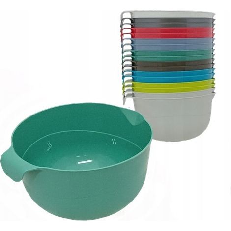 Bol de 2 L avec bec verseur, couleurs assorties - JAG