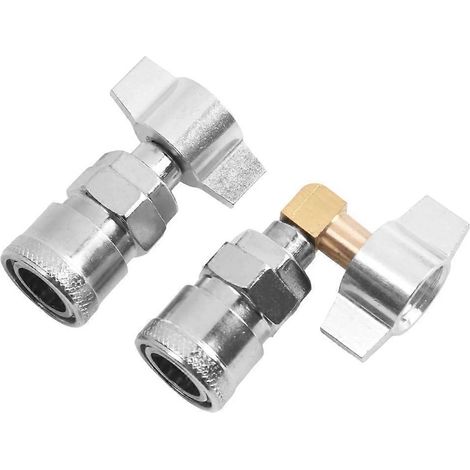 2 connecteurs pneumatiques pour souffleur de poussière de camion, coude droit, connexion intégrée, outil de quincaillerie pour la décoration intérieure (1/5)