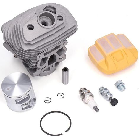 46-mm-Kolben-Zylinder-Kit, Luftfilterdeckel, Überdruckventil, für Husqvarna 555, 560, 562 XP-Crezuo Kettensäge