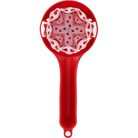 Rote Silikon-Reinigungsbürste für 57-59 mm Bohrer, Kaffeemaschinen und Kaffeemühlenreiniger (1/5)