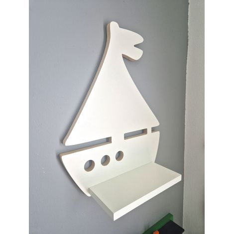 Estantería de velero para la habitación del marinero (1/5)