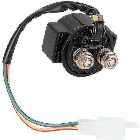 Relais solénoïde 2 broches compatible avec les quads Honda 50cc, 125cc, 150cc et 250cc. (1/5)