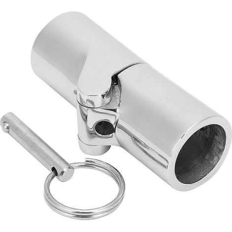 Embout universel 22mm en acier inoxydable 316 pour bateau, joint de cardan marin avec capuchon coulissant, raccord de protection solaire, connecteur de propulsion nautique (1/5)