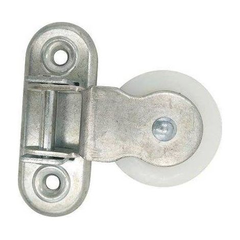 5,0 x CARRUCOLA NYLON STAFFA GIREVOLE SELF