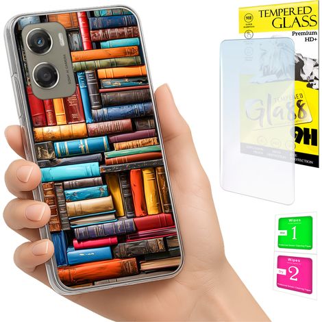 Funda para Motorola Moto G06 / G06 Power, carcasa trasera + cristal (1/5)