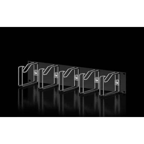 Rittal Rangierpan. 2HE RAL9005 Bügel 85x125mm DK 7257.105