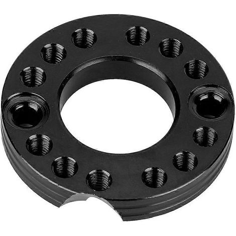 28mm CNC Vergaserregler Einlasskrümmerplatte für Pit Dirt Bike (Schwarz)