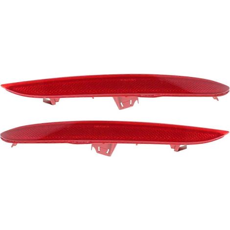 1 paire de réflecteurs de pare-chocs arrière (gauche et droite) pour BMW X4 série F26 (2013-2016) 63147338807 63147338808 (1/4)