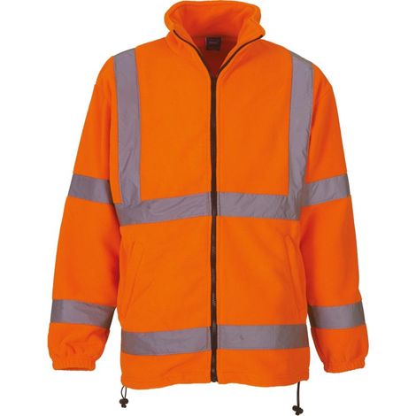 Veste polaire haute visibilité Yoko Orange XL