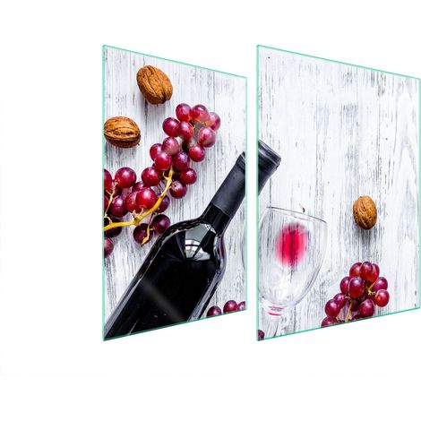 PLACA PROTECTORA DE VIDRIO PARA ESTUFA 70x52 UVAS (1/5)