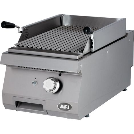 Grill sur Pierre de Lave à Poser Gaz L 400 à 800 mm - Série 900 - AFI Collin Lucy