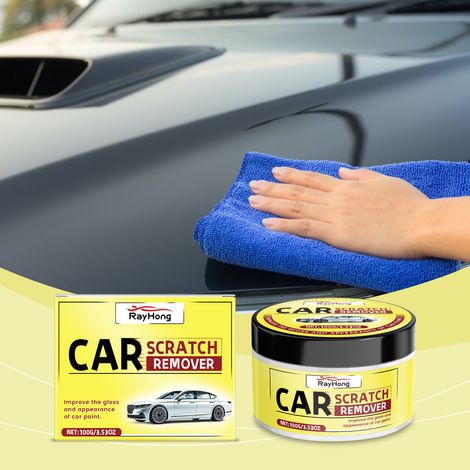 Autokratzer-Reparaturwachs, Wachs zur Reinigung und Pflege von Autolackkratzern und Rost – 100 g -- DE (1/5)