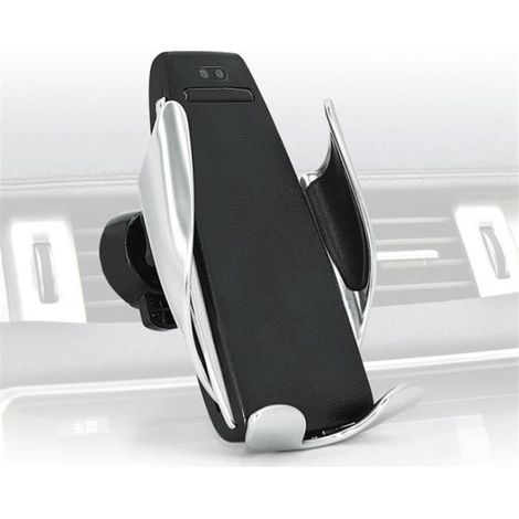 Chargeur sans fil pour voiture 10W S5 et support de téléphone à induction intelligent (1/4)