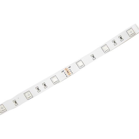 Guirlande lumineuse multicolore RGB 150 LED, 5 m, prise UE, AC100-240V, pour la maison, les magasins et les restaurants (1/5)