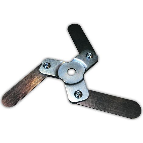 Testina Universale Boomerang Decespugliatori 3 Lame Acciaio (1/2)