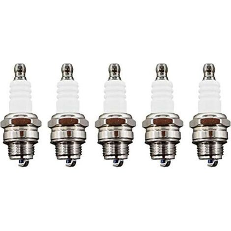 Adatto per 5 candele per motoseghe Stihl 024 026 026C MS240 MS260 MS260C, sostituisce Bosch WSR-6F (1/5)
