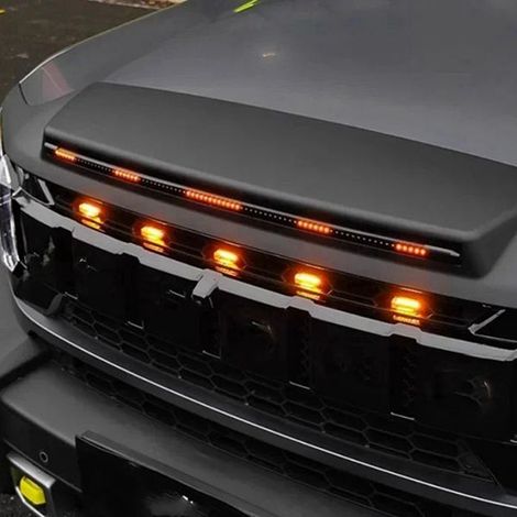 Suitable for the front bumper light of the Jetour Traveler (small yellow light), decorative LED lighting, modified into a seven-colour light. (1/5)
