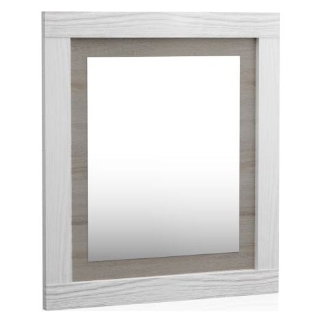 Espejo rectangular Kira Andersen Pino - Gris 75cm (ancho) x 90cm (alto)