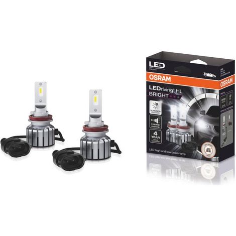 2 ampoules feu auto LEDriving HL - Osram - LED - Bright H8/H11/H16/H9 (1/5)