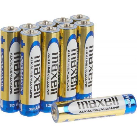 Pile LR03 AAA - Alcaline - 16 Pièces - Pour Appareils Électroniques Portables (1/3)