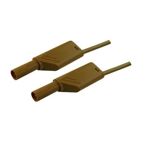 SKS Hirschmann MLS WS 100/2,5 cable de medida marrón