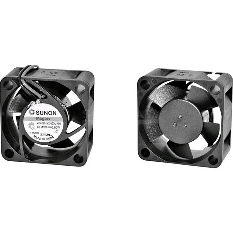 Sunon MF40201V21000UA99 Ventilateur axial 12 V/DC 13.07 m³/h (L x l x H) 40 x 40 x 20 mm